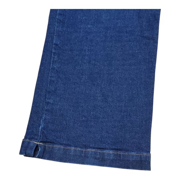 GAP SZ 16 Vintage Y2K Women's Cropped Bootcut Blue Jeans Classic Styling - Picture 3 of 7